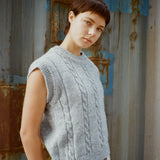 ROUND NECK MERINO VEST