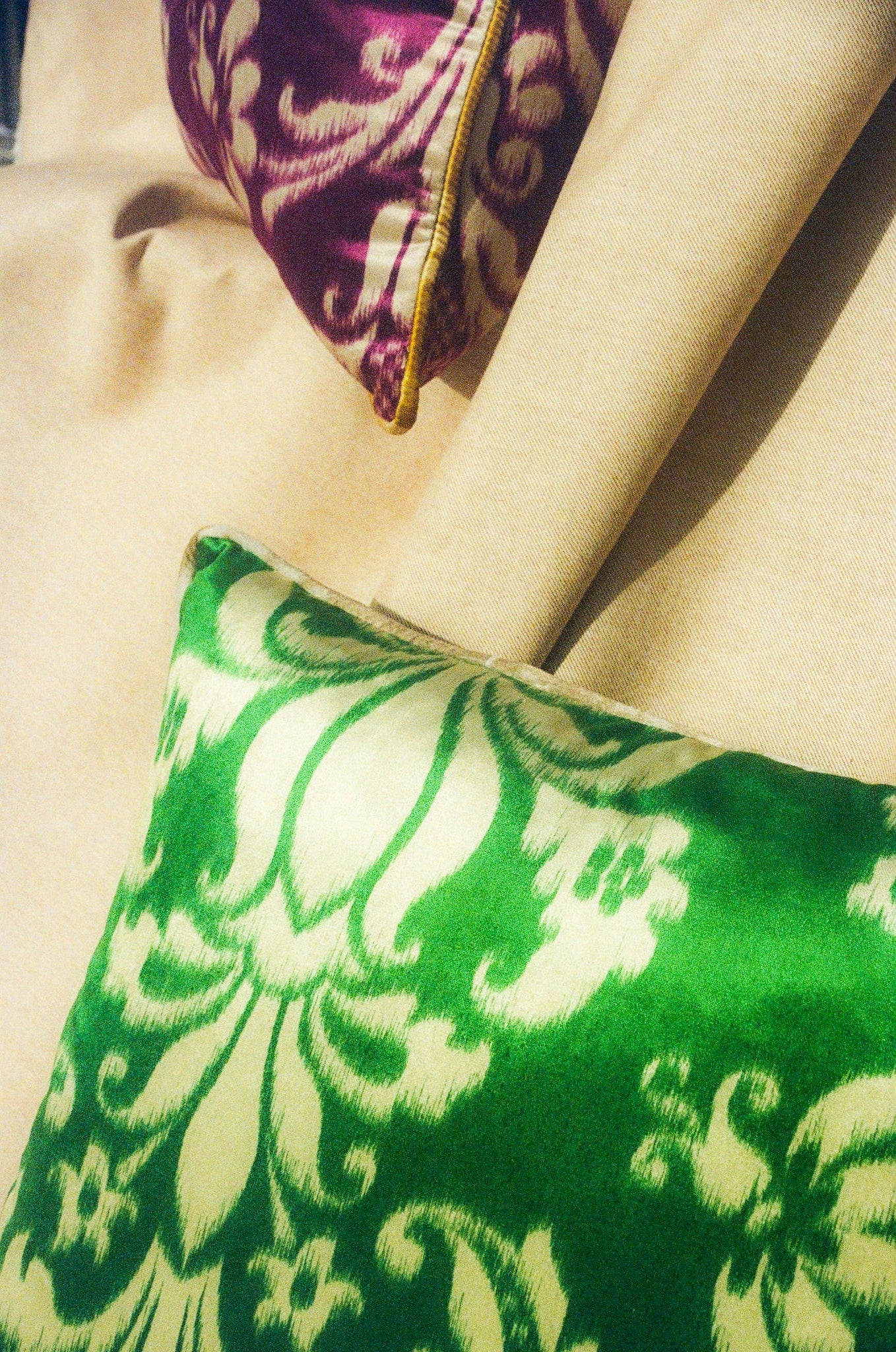 Vicenza Velvet Cushion SILK LIMITED CUSHION AUSTRALIAN MADE