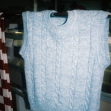 ROUND NECK MERINO VEST