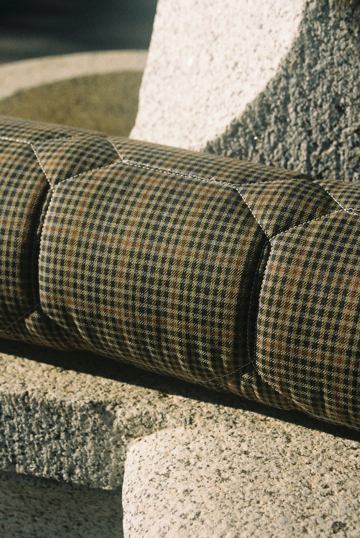 Quilted Bolster – Australian Deadstock Fabric Cushion | Curio Practice ...
