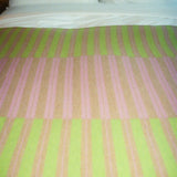 THROW LIME & DUSTY PINK