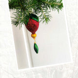 Strawberry Glass Xmas 4 instock