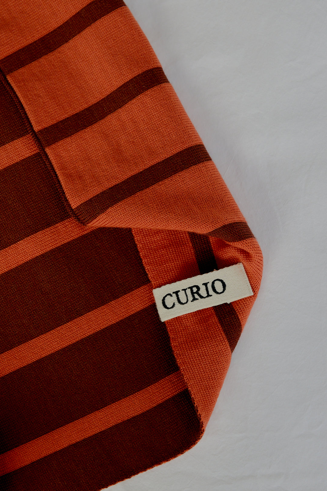 Spicy Carrot Life in Stripes Blanket – Australian Merino Wool Throw ...