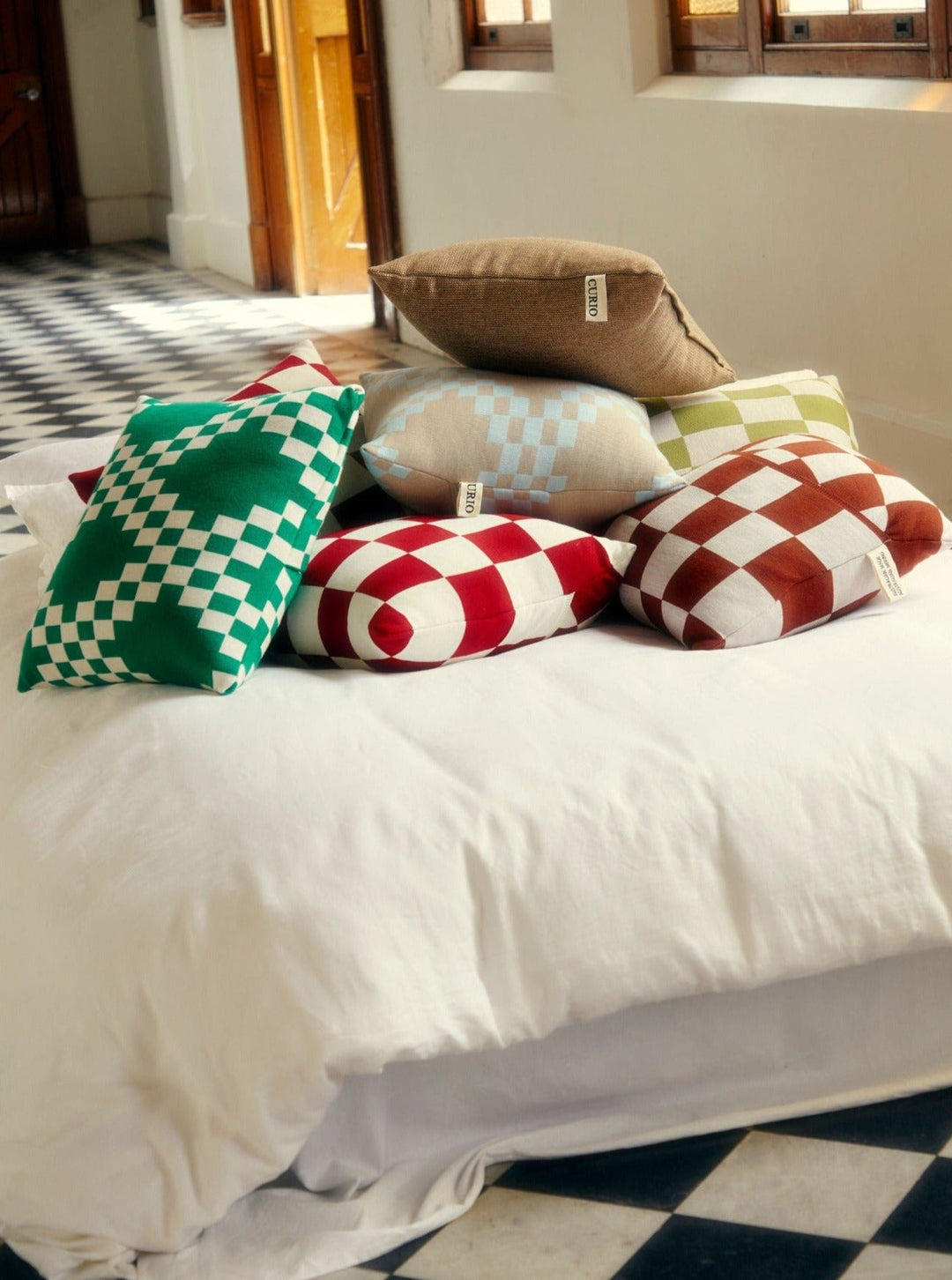 Chains Cushion – Australian Merino Wool Knit Cushion | Curio Practice ...