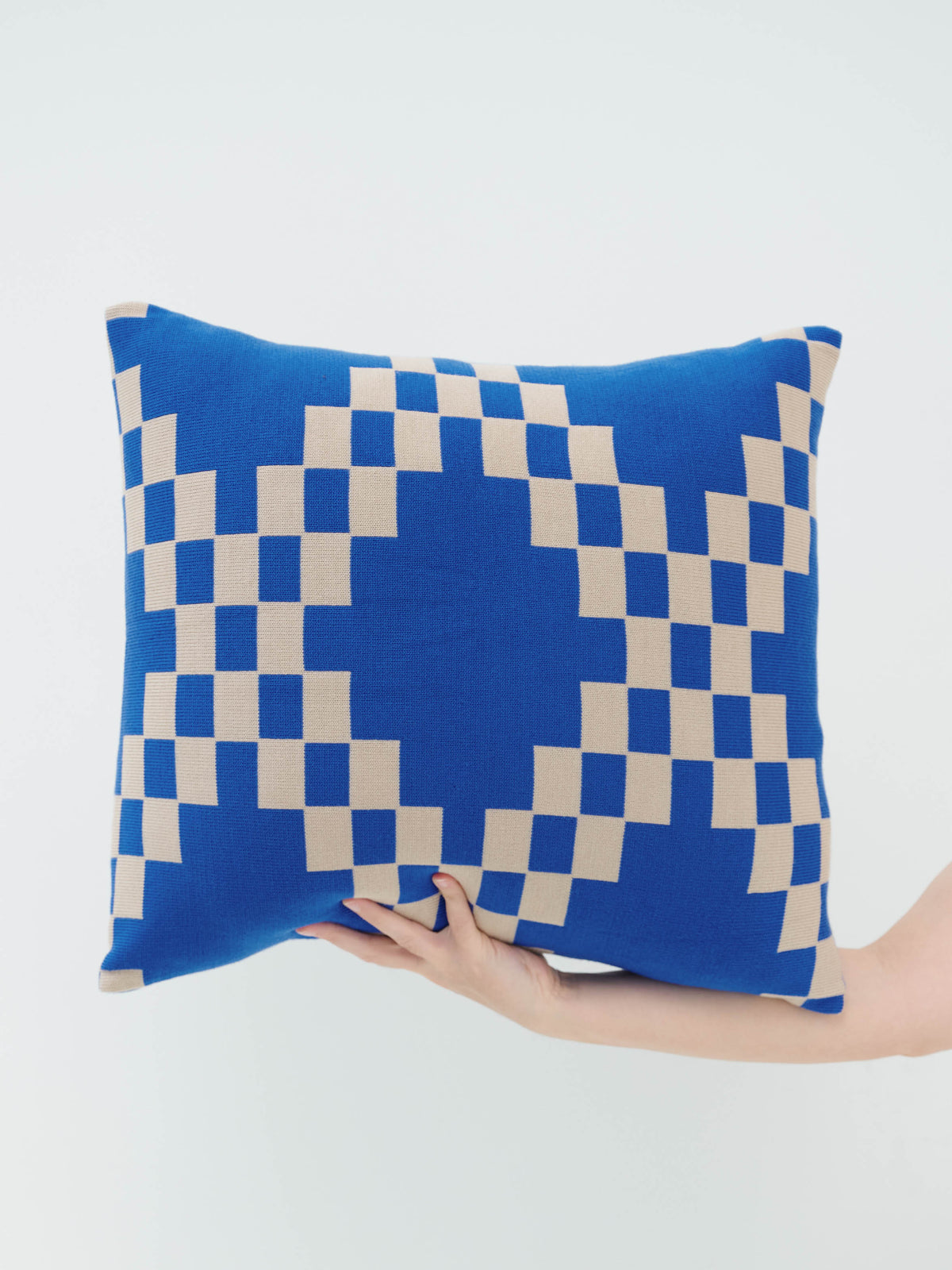Chains Cushion – Australian Merino Wool Knit Cushion | Curio Practice ...